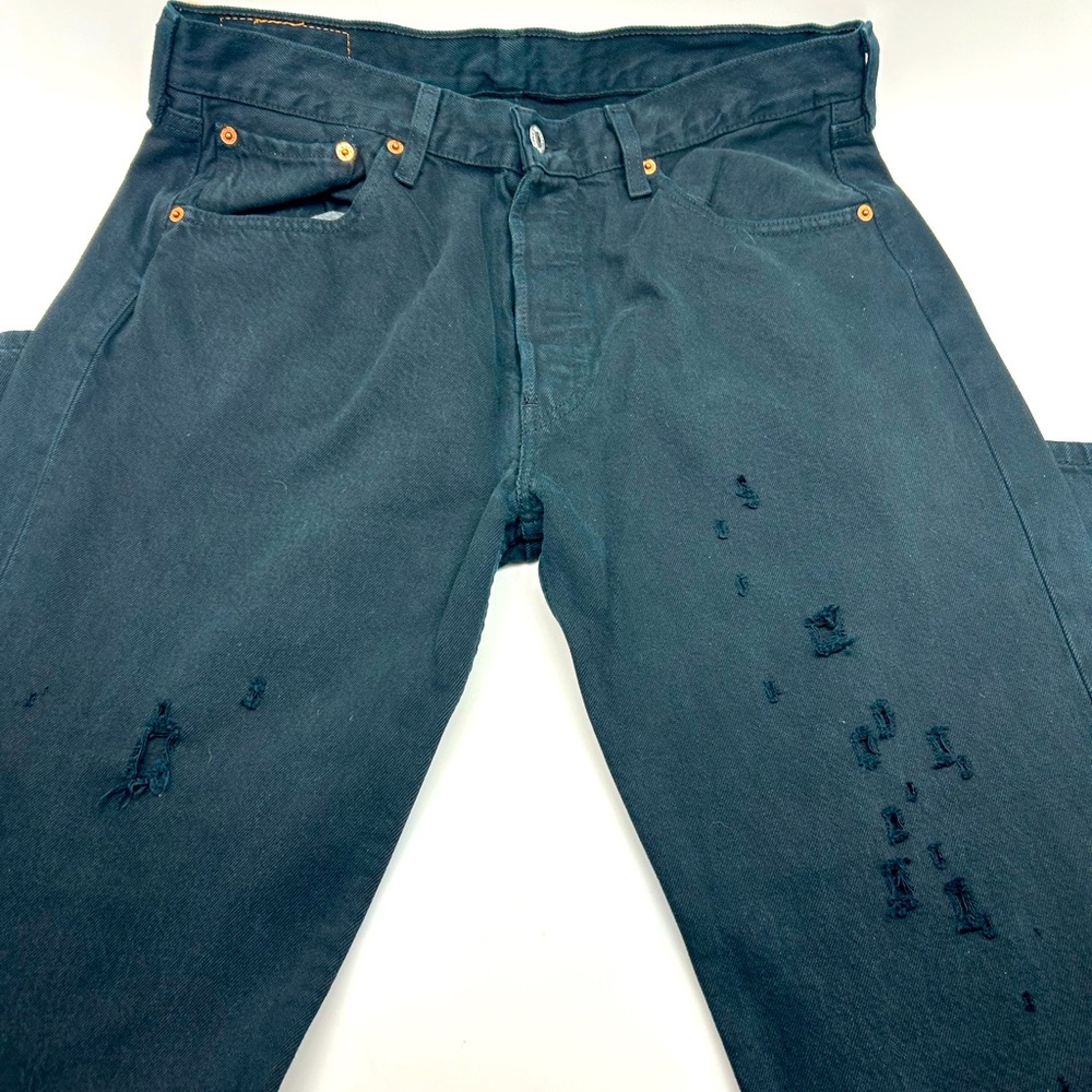 Levi Strauss Men’s Black Ripped Jeans 34x34